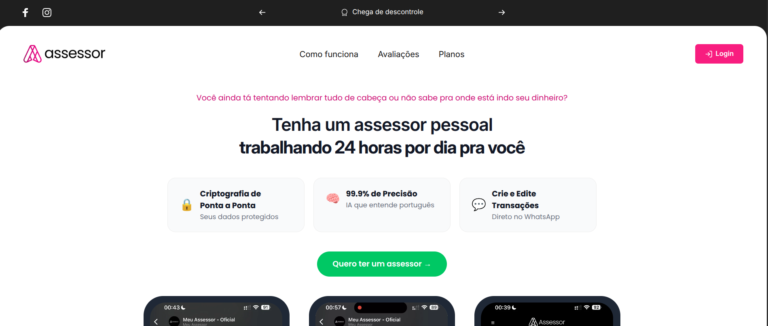 Meu Assessor vale a pena? Review completo e sincero